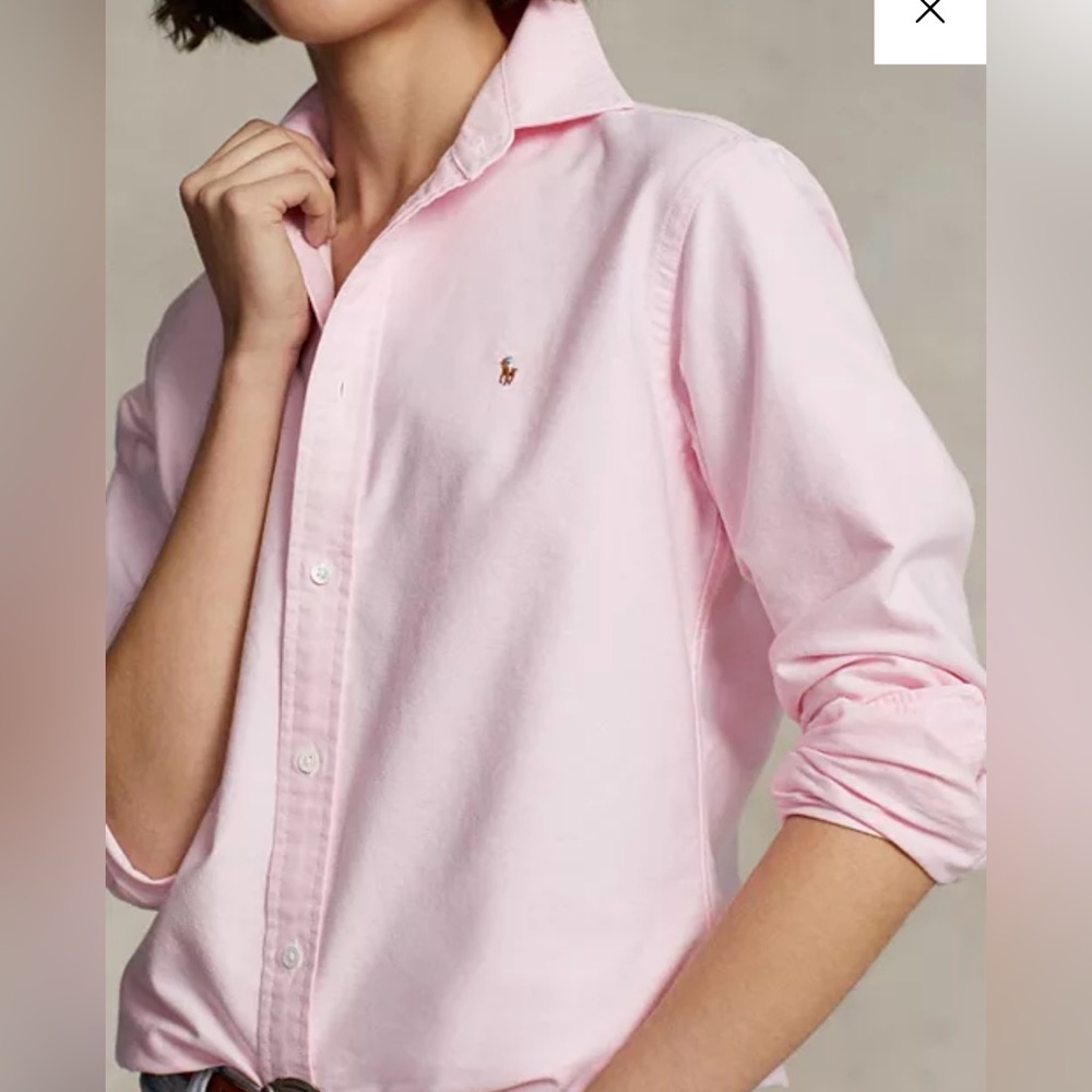 Ralph Lauren Classic Fit Oxford Shirt - Bath Pink - 4